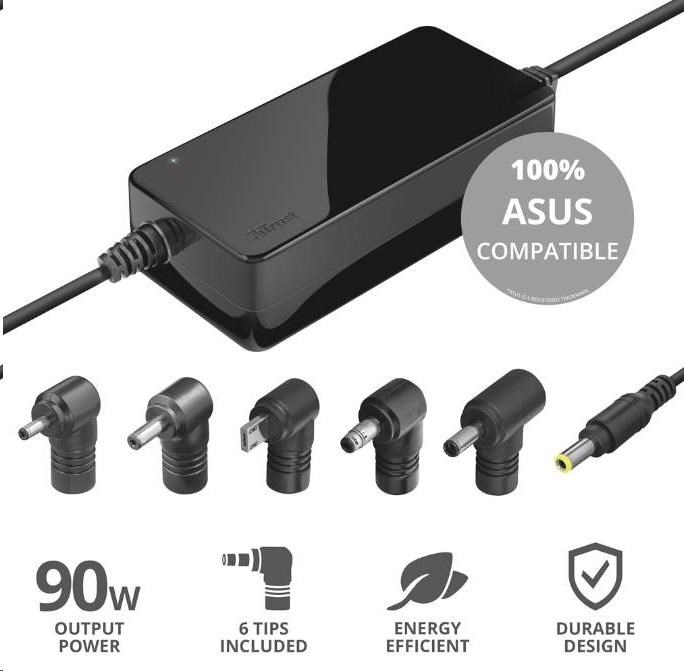 TRUST MAXO ASUS 90W LAPTOP CHARGER