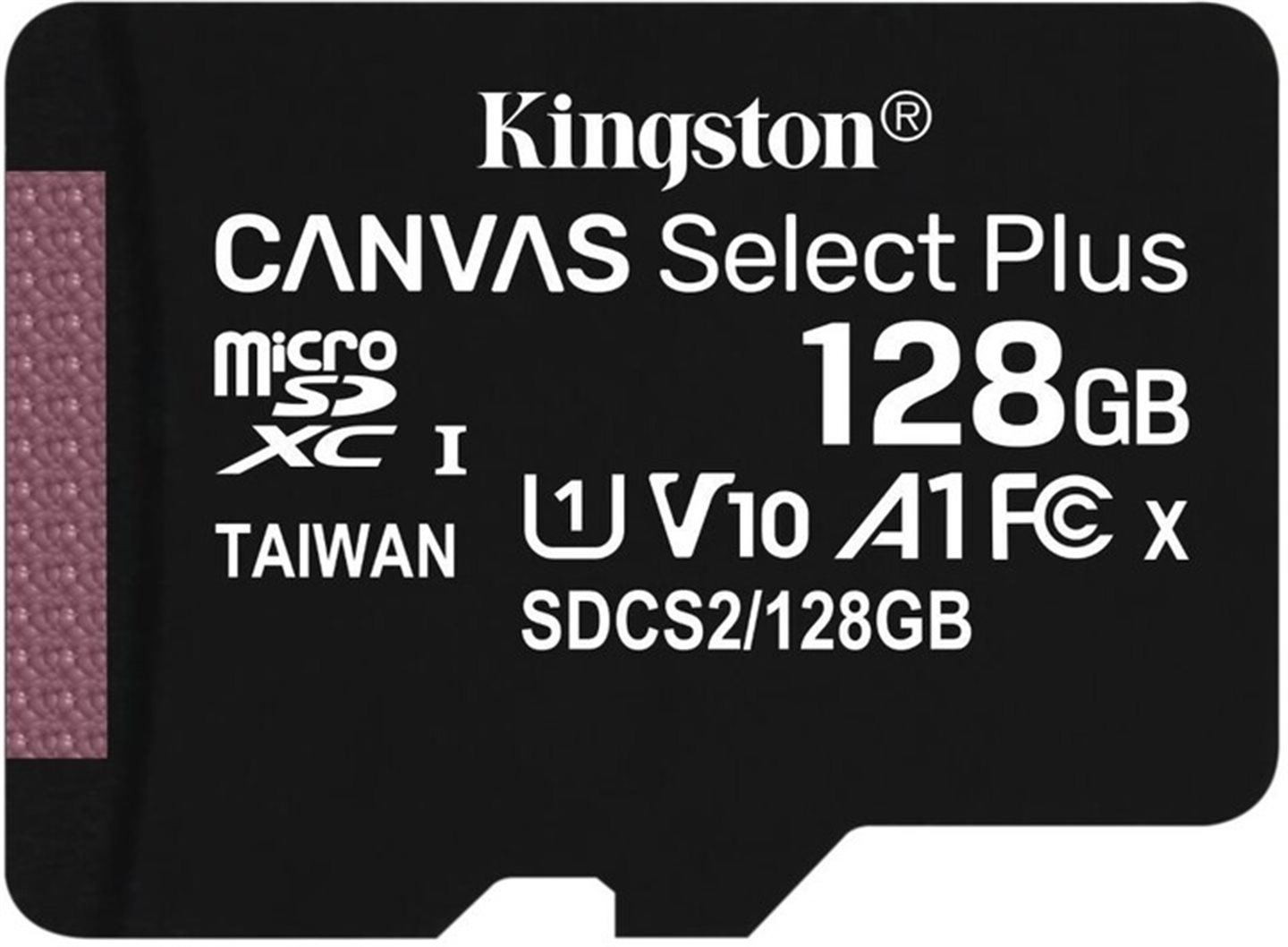 Kingston Canvas Select Plus A1 128GB microSDXC CL10 100MB/s bez adapteru