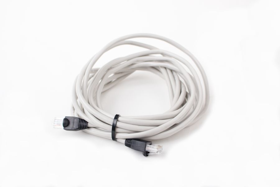 Internetový kabel - 3m / šedý /