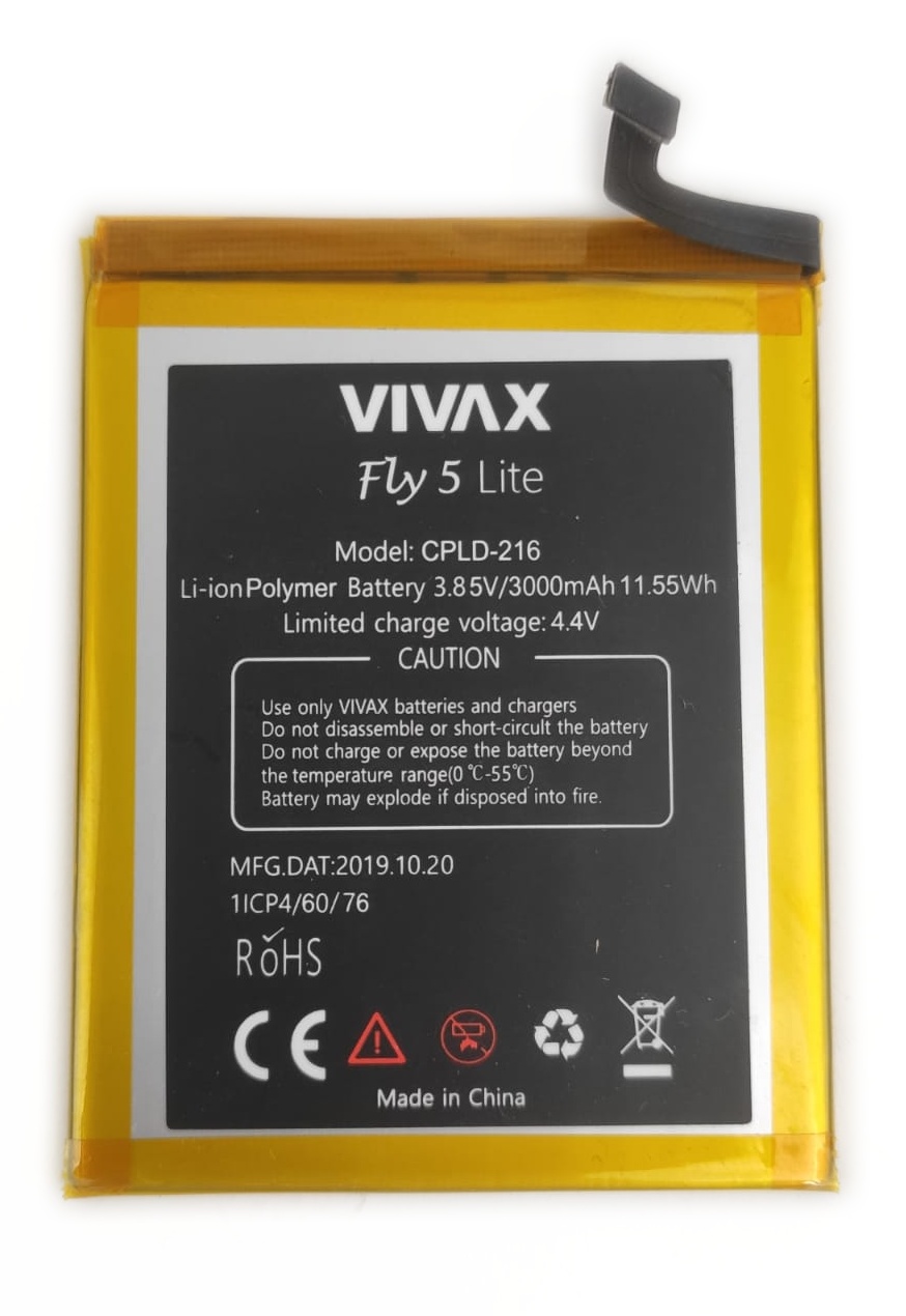 Vivax Fly 5 Lite CPLD-216 baterie 