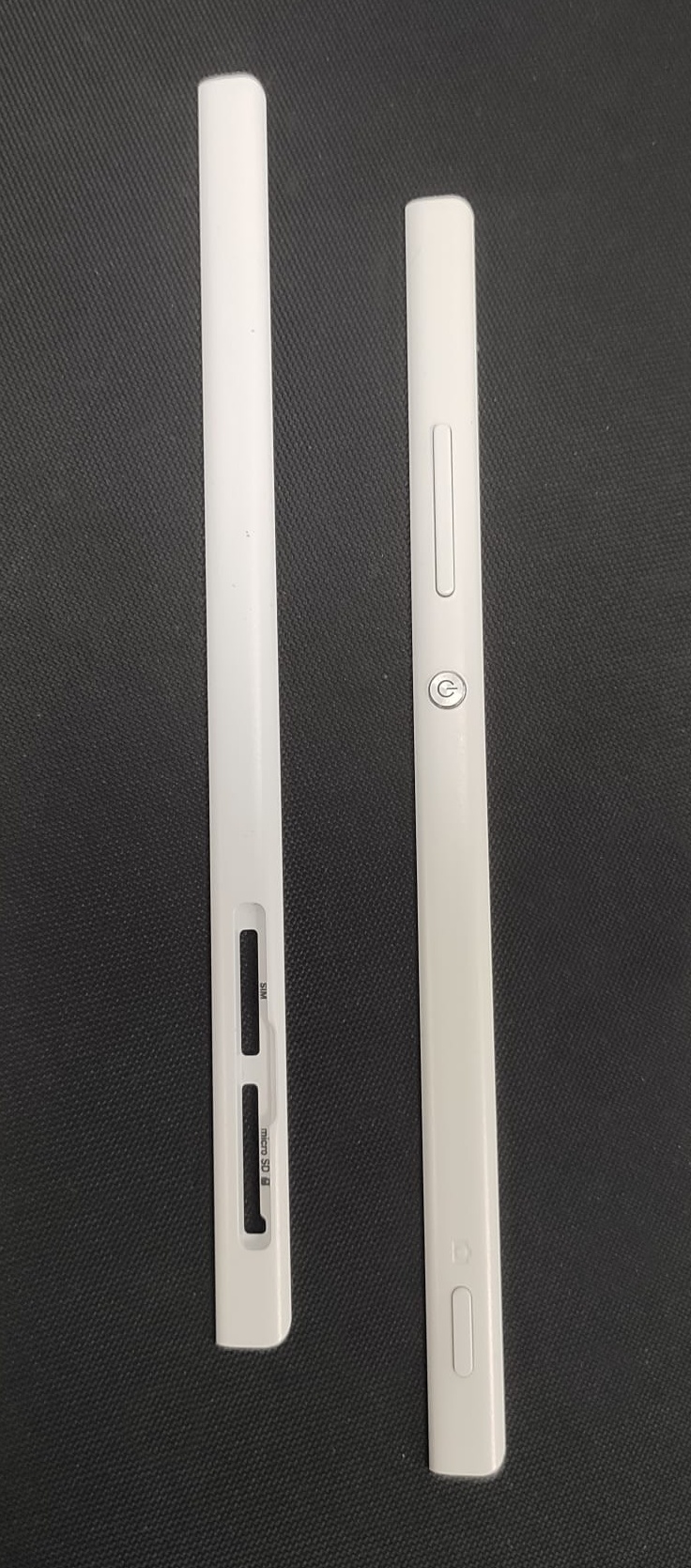 Sony Xperia XA1 boční lišty bílé