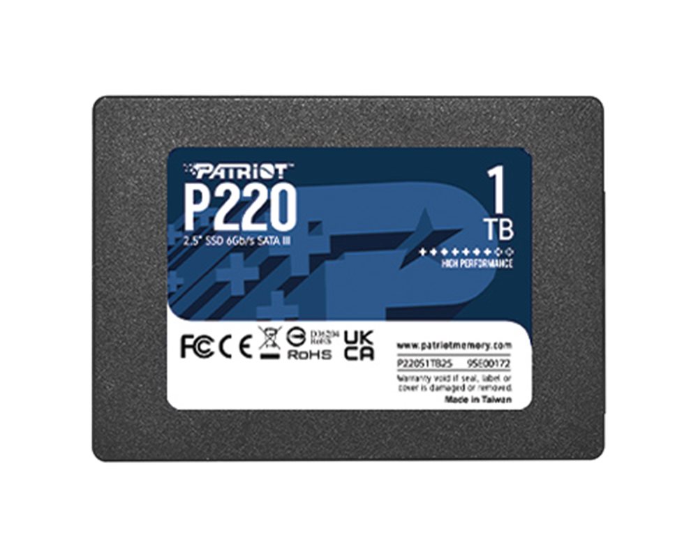 Patriot P220 - 1TB SSD 2,5