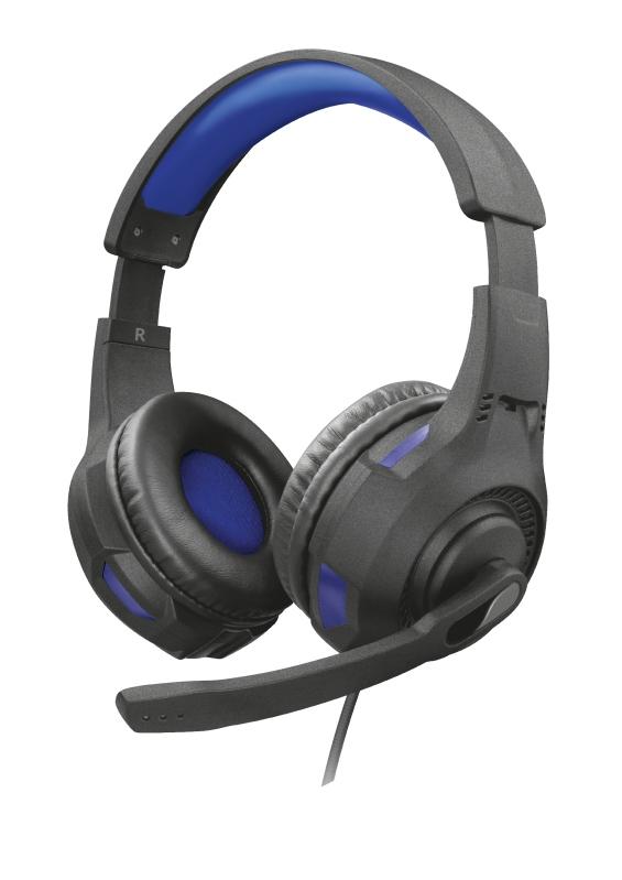 Trust GXT 307B Ravu Gaming Headset modré